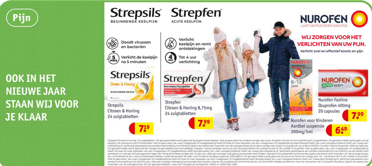 Strepfen   keelpastilles folder aanbieding bij  Kruidvat - details