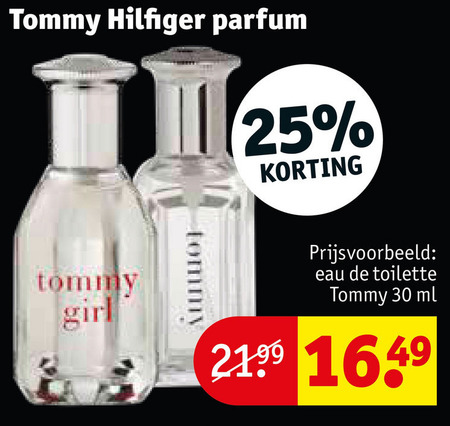 Tommy sales girl aanbieding