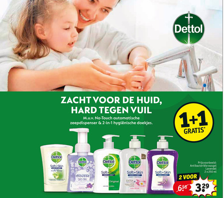 Dettol   handzeep folder aanbieding bij  Kruidvat - details