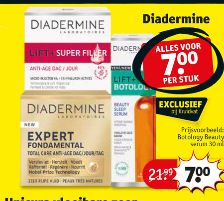 Diadermine   dagcreme folder aanbieding bij  Kruidvat - details