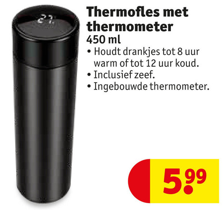 isolatie ontmoeten leraar thermosfles folder aanbieding bij Kruidvat - details