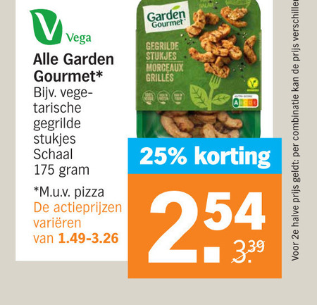 Garden Gourmet   vegetarisch folder aanbieding bij  Albert Heijn - details