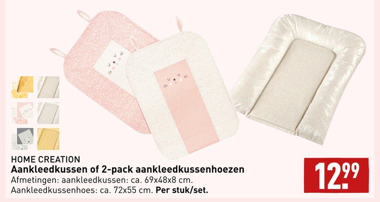 aankleedkussenhoes folder aanbieding Aldi details