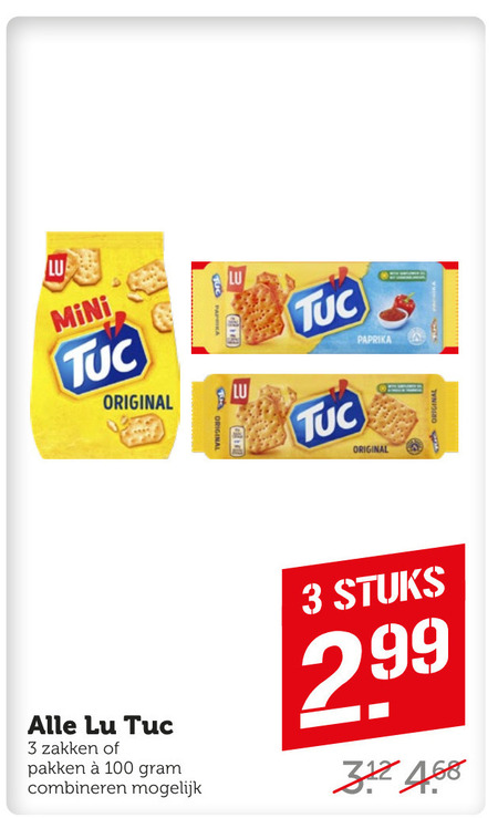 Lu Tuc   zoutje folder aanbieding bij  Coop - details