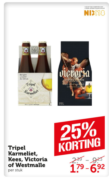 Karmeliet   speciaalbier folder aanbieding bij  Coop - details