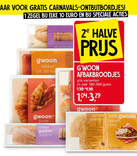 Gwoon   broodjes folder aanbieding bij  Jan Linders - details