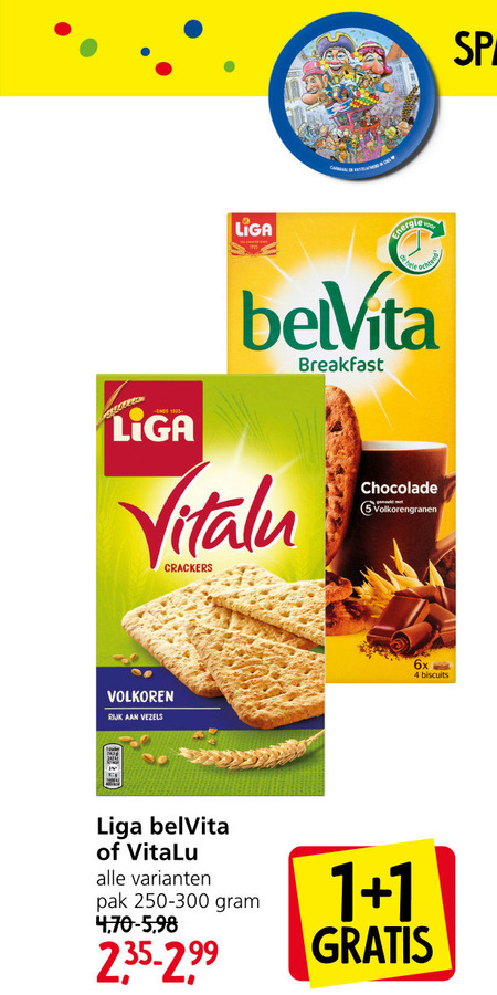 Liga   crackers folder aanbieding bij  Jan Linders - details