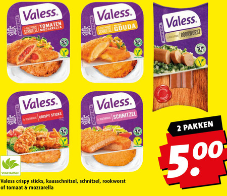 Valess   vegetarisch folder aanbieding bij  Boni - details