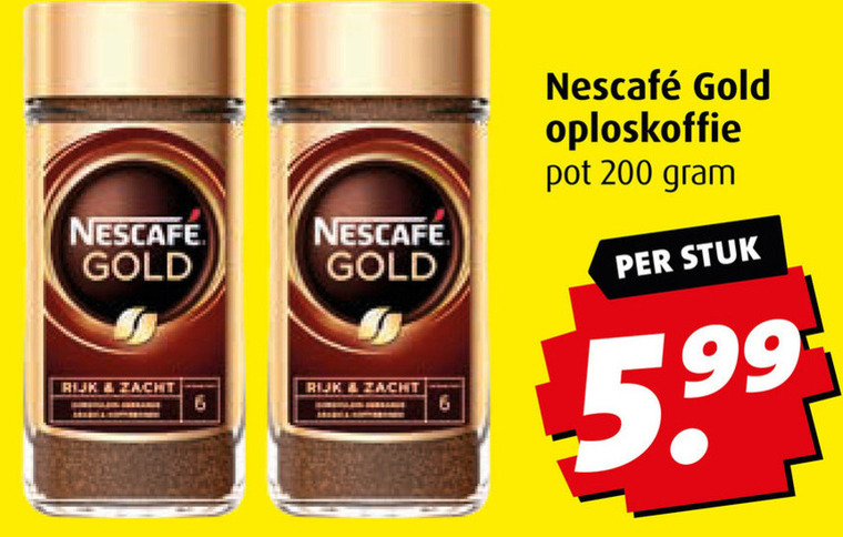 Nescafe   oploskoffie folder aanbieding bij  Boni - details