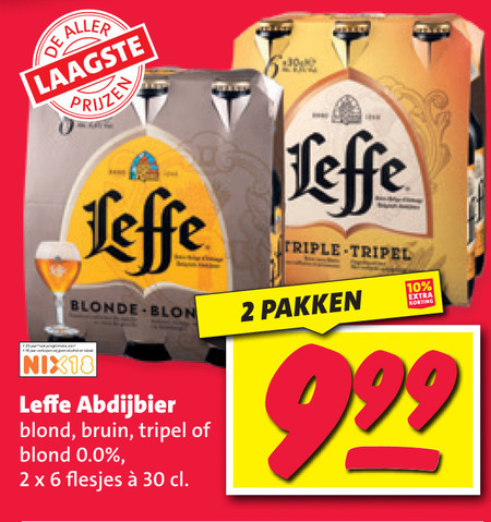 Leffe   speciaalbier folder aanbieding bij  Nettorama - details