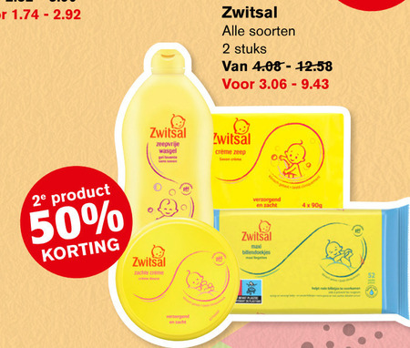 Structureel man dood Zwitsal babyverzorging, billendoekjes folder aanbieding bij Hoogvliet -  details