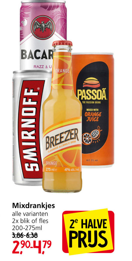 Breezer   mixdrank folder aanbieding bij  Jan Linders - details