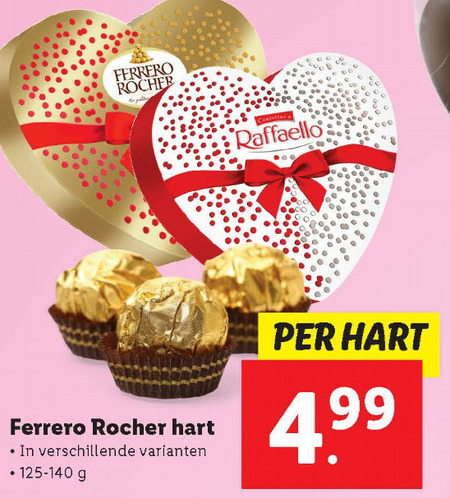 Ferrero Rocher   chocolade folder aanbieding bij  Lidl - details