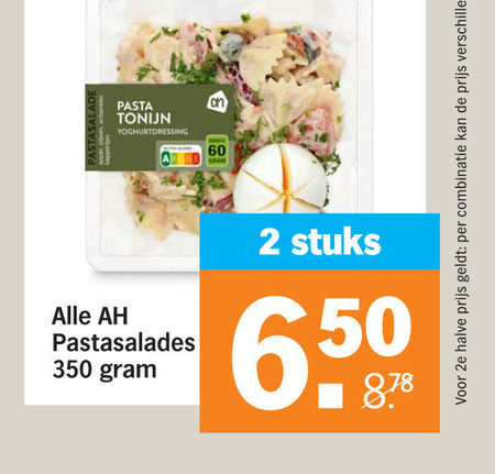 Albert Heijn Huismerk   maaltijdsalade folder aanbieding bij  Albert Heijn - details