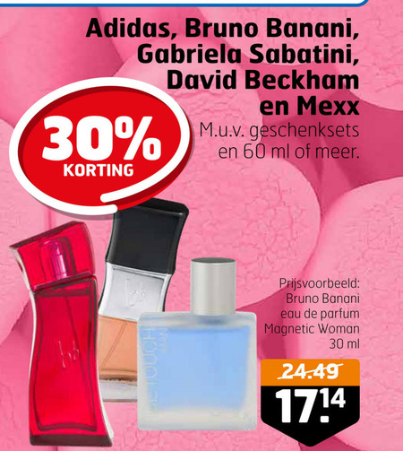 Mexx   eau de toilette folder aanbieding bij  Trekpleister - details