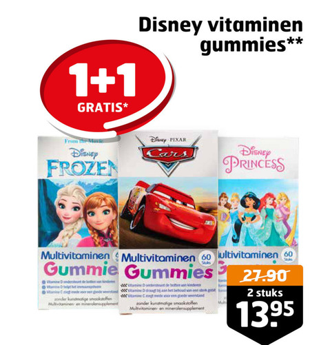 Gummies   multivitaminen folder aanbieding bij  Trekpleister - details