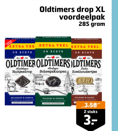 Oldtimers   drop folder aanbieding bij  Trekpleister - details