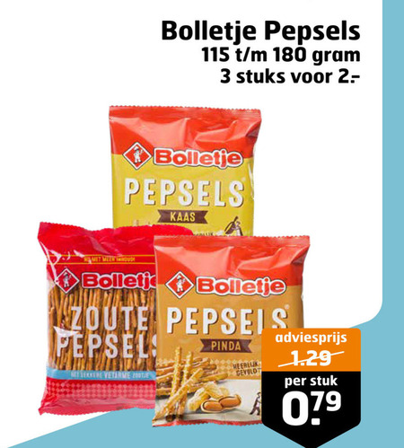 Bolletje   zoutje folder aanbieding bij  Trekpleister - details