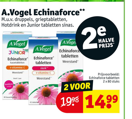 A Vogel   voedingssupplement folder aanbieding bij  Kruidvat - details