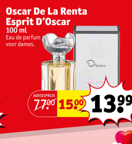 Oscar de la Renta   eau de parfum folder aanbieding bij  Kruidvat - details