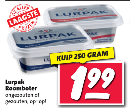 lurpak   roomboter folder aanbieding bij  Nettorama - details