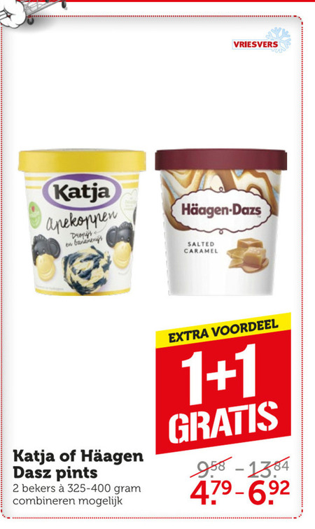 Haagen-Dazs   ijsspecialiteit folder aanbieding bij  Coop - details