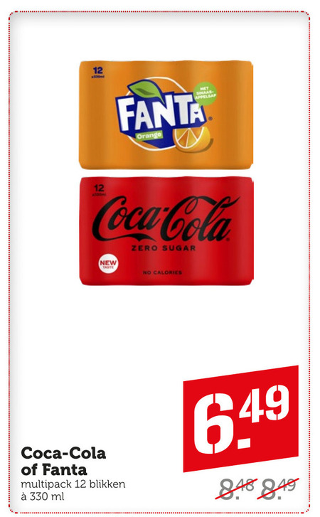 Coca-Cola   cola, frisdrank folder aanbieding bij  Coop - details