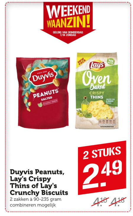 Duyvis   zoutje, pindas folder aanbieding bij  Coop - details