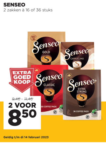 Douwe Egberts Senseo   koffiepad folder aanbieding bij  Jumbo - details