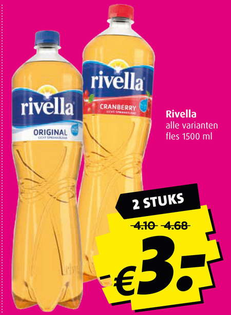 Rivella   frisdrank folder aanbieding bij  Boni - details