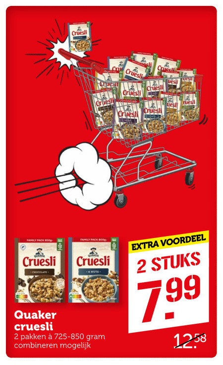 Quaker - Cruesli Chocolate - 850g