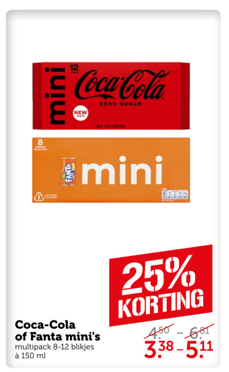 Fanta   frisdrank, cola folder aanbieding bij  Coop - details