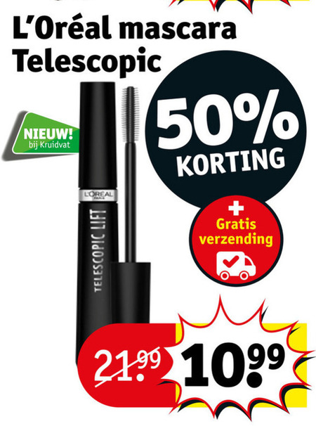 Maskara Folder L Oreal mascara folder aanbieding bij Kruidvat - details