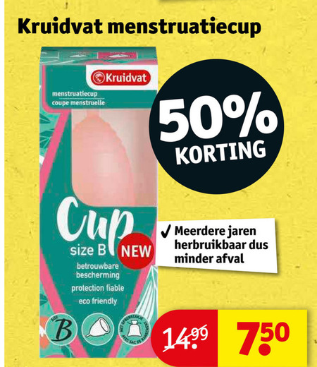 Kruidvat Huismerk   dameshygiene folder aanbieding bij  Kruidvat - details