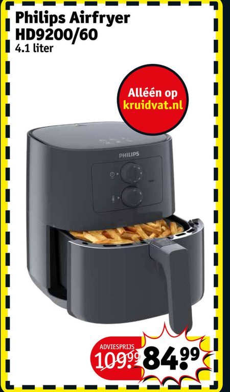 friteuse folder aanbieding bij Kruidvat -