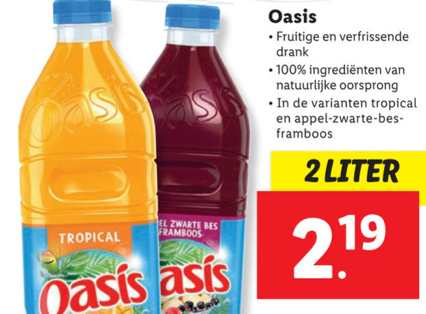fruitdrank folder aanbieding bij Lidl - details