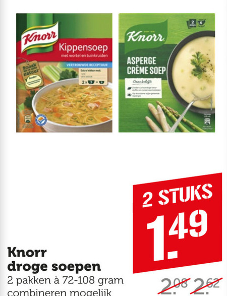 Knorr   soep folder aanbieding bij  Coop - details