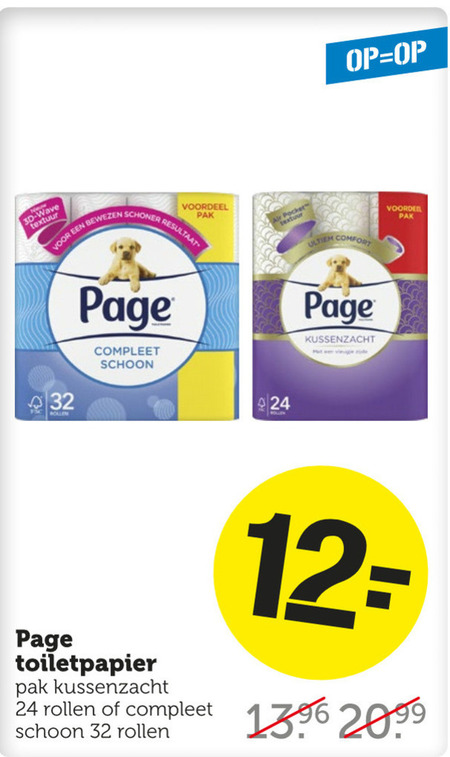 Page   toiletpapier folder aanbieding bij  Coop - details