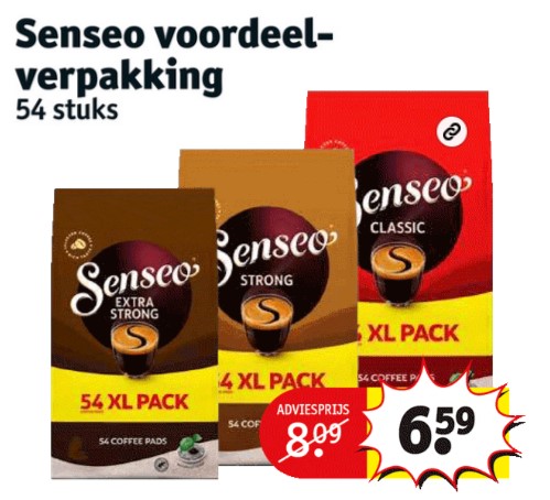 Douwe Egberts Senseo   koffiepad folder aanbieding bij  Kruidvat - details