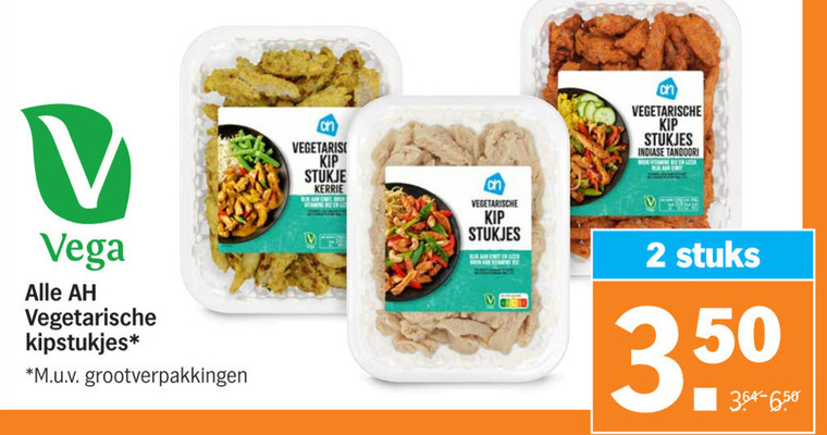 Albert Heijn Huismerk   vegetarisch folder aanbieding bij  Albert&nbsp;Heijn - details
