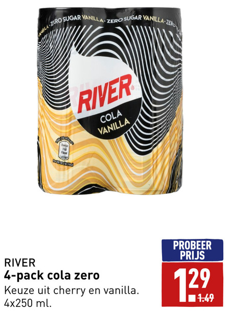 River   cola folder aanbieding bij  Aldi - details