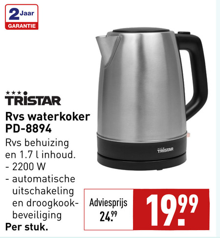 waterkoker folder aanbieding bij - details