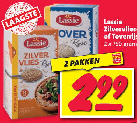 Lassie   rijst folder aanbieding bij  Nettorama - details