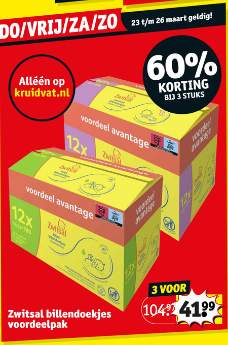 Veronderstellen Bruin Stevig folder aanbieding bij Kruidvat - details