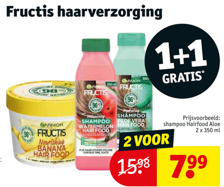 Garnier Fructis   shampoo folder aanbieding bij  Kruidvat - details