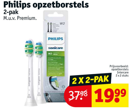 instant krant bescherming Philips opzetborstel folder aanbieding bij Kruidvat - details