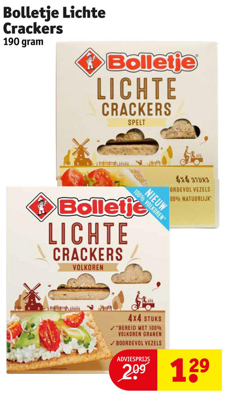 Bolletje   crackers folder aanbieding bij  Kruidvat - details