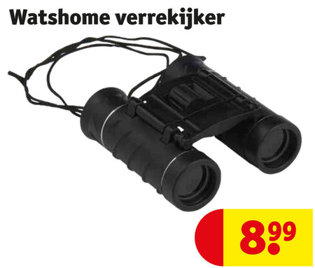 Watshome   verrekijker folder aanbieding bij  Kruidvat - details