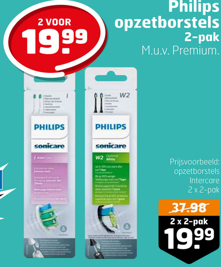 Philips   opzetborstel folder aanbieding bij  Trekpleister - details