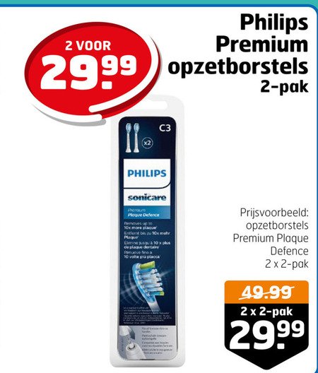 Philips   opzetborstel folder aanbieding bij  Trekpleister - details